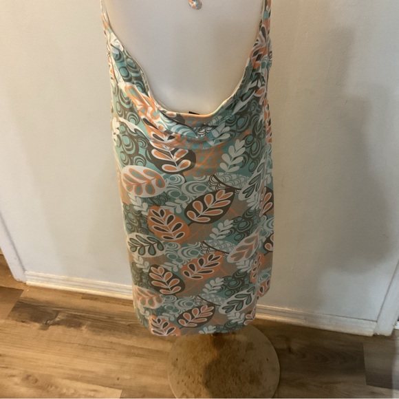Tommy Bahama Floral Halter Dress Size L - Picture 8 of 10